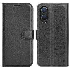 OnePlus Nord CE4 Lite - Læder cover / pung - Sort