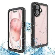 iPhone 16 - REDPEPPER FS Vandtæt shockproof cover - Sort