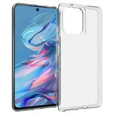 Motorola G75 - Shockproof gummi cover - Transparent