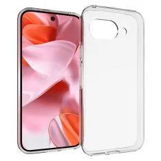 Google Pixel 9a - Shockproof gummi cover - Transparent