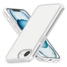  iPhone 17e / 16e - Slim shockproof hybrid cover - Transparent