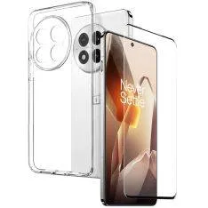  OnePlus 13 - NORTHJO  gummi cover - inkl. hærdet beskyttelsesglas