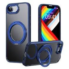 iPhone 17e / 16e - Slim cover m/2-lags beskyttelse - Magsafe kompatibel - Blå