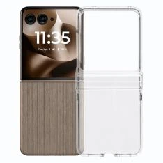 Motorola Razr 70 Ultra / 60 Ultra - Shockproof crystal clear hard cover