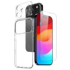 iPhone 17 Pro - NORTHJO gummi cover - Inkl beskyttelsesglas til skærm og kamera