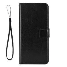 OnePlus Nord CE5 - Læder cover med aftagelig strop - Sort