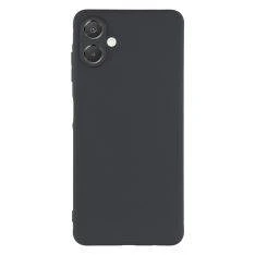 Samsung Galaxy A07 4G -  Fleksibel gummer cover - Sort