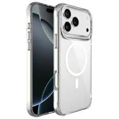 iPhone 17 Pro - Slim shockproof gummi cover - Magsafe kompatibel - Transparent