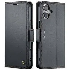  iPhone 17 - CASEME RFID læder cover / pung - Sort