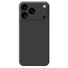 iPhone 17 Pro / iPhone 18 Pro - Slim silikone cover - Sort