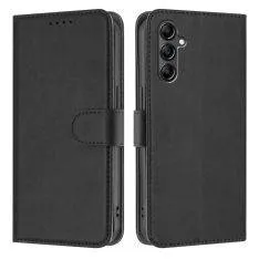 Samsung Galaxy A57 5G - Classic læder cover / pung - Sort