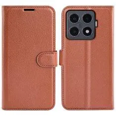 Xiaomi 15T Pro - Læder cover / pung - Brun