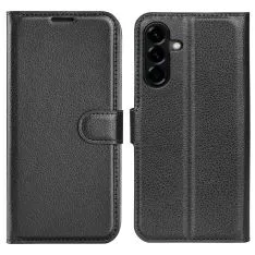 Samsung Galaxy A57 5G - Læder cover / pung - Sort