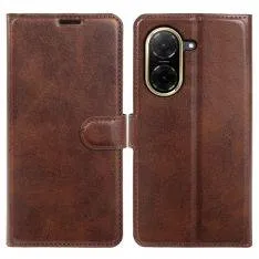 Xiaomi Redmi A5 4G - Vintage læder cover / pung - Mørk brun