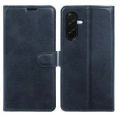 Samsung Galaxy A37 5G - Vintage læder cover / pung - Blå