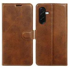 Samsung Galaxy A37 5G - Vintage læder cover / pung - Brun