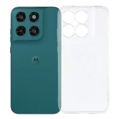 Motorola  G87 / G77 / G67 - Ultratyndt shockproof gummi cover - Transparent