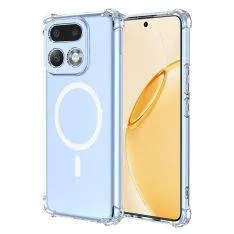 Realme 16 Pro Plus 5G - Magnetisk Hybrid cover - Magsafe kompatibel - Transparent