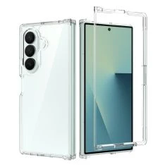 Samsung Galaxy Z Fold8 Ultra - Shockproof Hybrid cover - Transparent