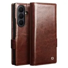 Samsung Galaxy Z Fold8 Ultra - QIALINO Classic ægte læder cover - Brun