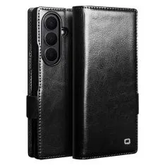 Samsung Galaxy Z Fold8 Ultra - QIALINO Classic ægte læder cover - Sort