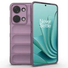 OnePlus Nord 3 5G - Wave gummi cover - Lys lilla
