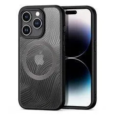 iPhone 15 Pro - DUX DUCIS Aimo Magsafe Hybrid cover - Sort