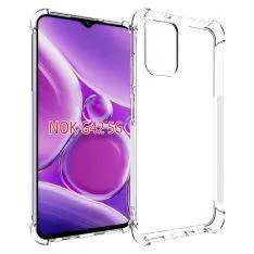 Nokia G42 - Shockproof gummi cover - Transparent