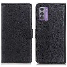 Nokia G42 - Læder cover / pung - Sort
