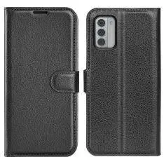 Nokia G42 - Læder cover / pung - Sort
