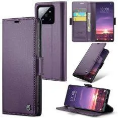 Xiaomi 14 - CASEME RFID læder cover - Lilla