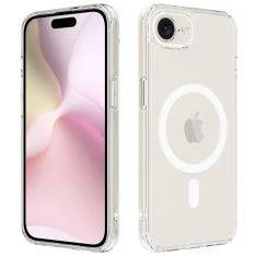 iPhone 17e / 16e - Shockproof Magsafe kompatibel cover - Transparent