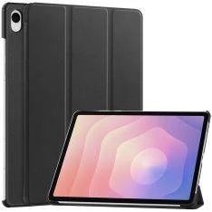 Samsung Galaxy Tab S11 - Tri-Fold læder cover - Sort