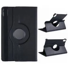 Samsung Galaxy Tab S11 - Læder cover 360 grader roterbar - Sort