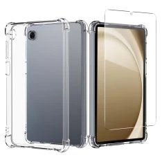 Samsung Galaxy Tab A11 / Tab A9 - Shockproof gummi cover - Inkl. Hærdet beskyttelsesglas