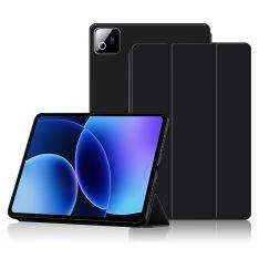 Xiaomi Pad 8  /  8 Pro - Tri-Fold læder cover - Sort