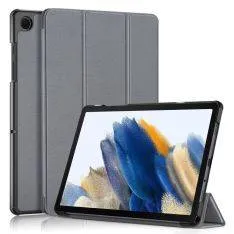 Samsung Galaxy Tab A9 Plus - Tri-Fold læder cover - Grå
