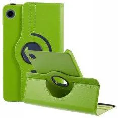 Samsung Galaxy Tab A9 8.7" / Tab A11 8.7" - Læder cover 360 grader roterbar - Grøn