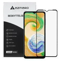 Samsung Galaxy A04s 4G - Azmaro Premium hærdet beskyttelsesglas - Komplet dækning