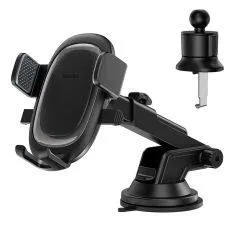 Baseus Ultracontrol Pro 2-i-1 bilholder - Sort