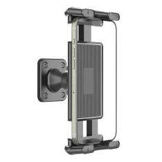 Smartphone / Tablet holder med vægbeslag - 4.7-15" - Justerbar 360 grader - Sort