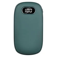 Smart Powerbank 3600mAh med indbygget håndvarmer - Grøn