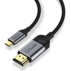 USB-C til HDMI premium kabel 4K / 30Hz - Til MacBook / iPad / Laptop - 1.8 meter