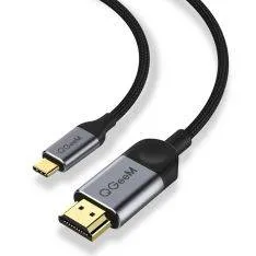 USB-C til HDMI premium kabel 4K / 30Hz - Til MacBook / iPad / Laptop - 3 meter