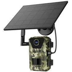 Vildtkamera 4G med solcellepanel - Infrarødt nattesyn  / Vandtæt