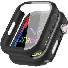 Apple Watch 11 / 10 46mm - Shockproof cover inkl. Skærmbeskyttelse - Sort