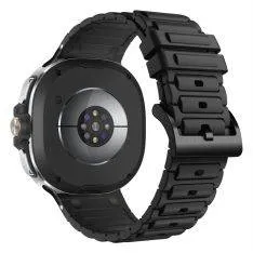Samsung Galaxy Watch8 44/40 / 8 Classic 46mm - Silikone rem - til håndled 139mm-220mm - Sort