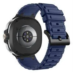 Samsung Galaxy Watch8 44/40 / 8 Classic 46mm - Silikone rem - til håndled 139mm-220mm - Marineblå