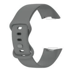 Fitbit Charge 5 - Silikone armbånd - Passer til Håndled 160-240 mm - Grå