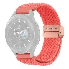 Dux Ducis Mixture Pro - Samsung Galaxy Watch 6/5/4 - Magnetisk tekstil urrem 20mm - Guava